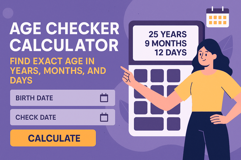 Age Checker Calculator