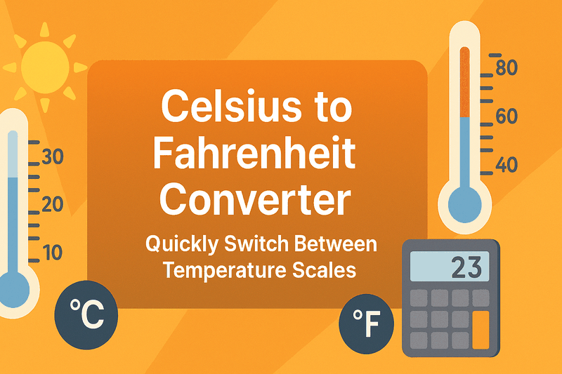 Celsius to Fahrenheit Converter