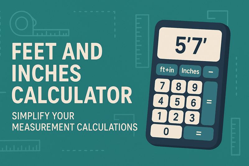 Feet and Inches Calculator