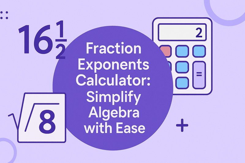 Fraction Exponents Calculator