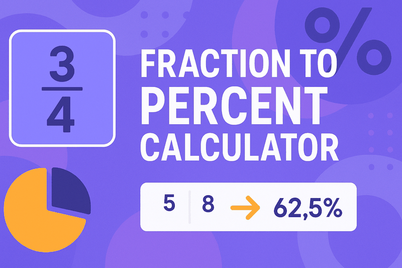 Fraction to Percent Calculator