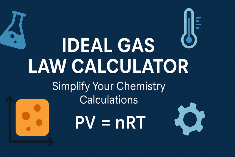 Ideal Gas Law Calculator