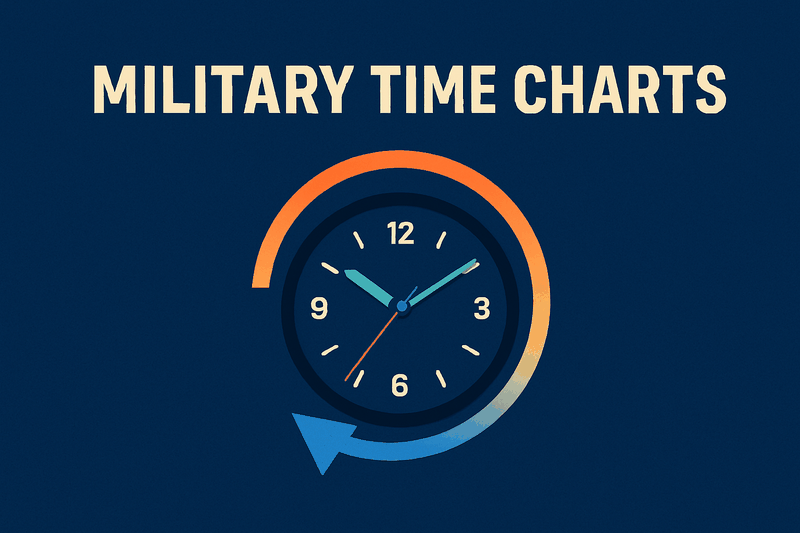 Military Time Charts