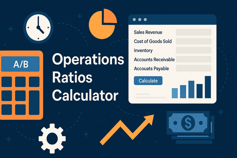 Operations Ratios Calculator