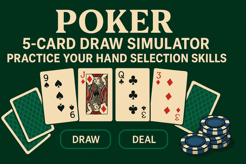 Poker 5-Card Draw Simulator