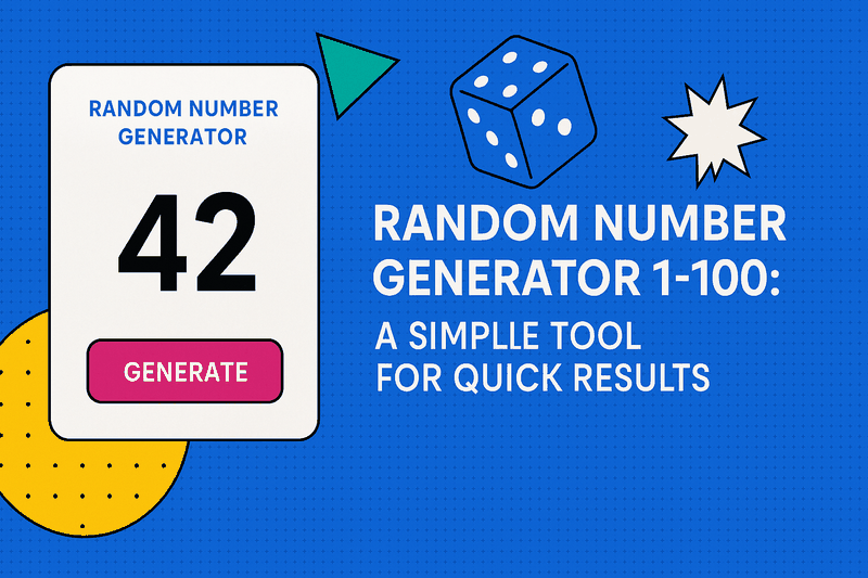 Random Number Generator 1-100