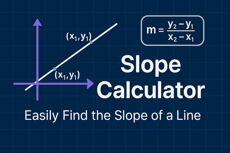Slope Calculator