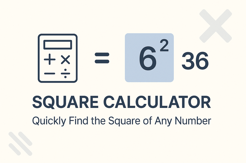 Square Calculator x2