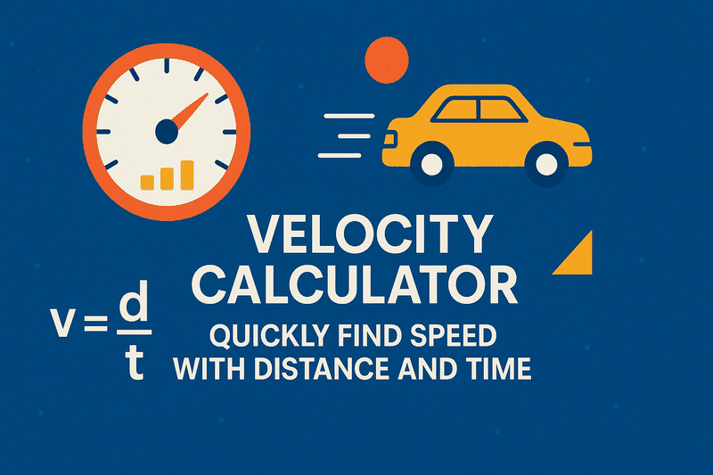 Velocity Calculator