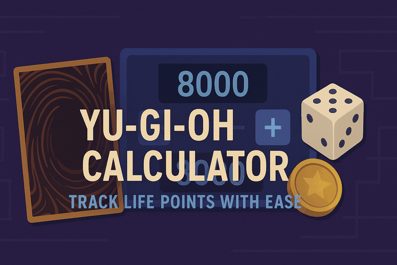 Yu-Gi-Oh! Calculator