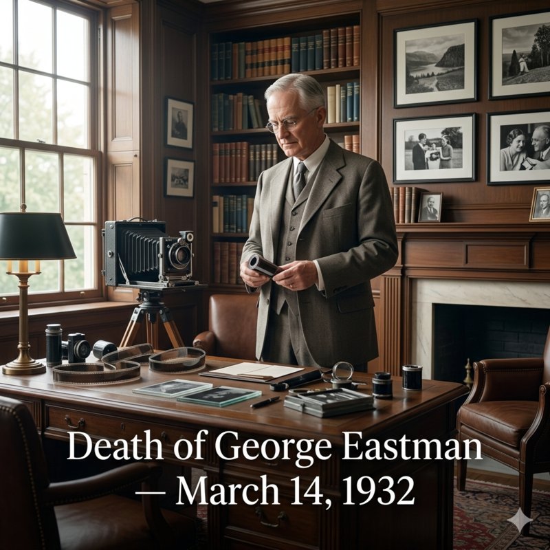 Death of George Eastman