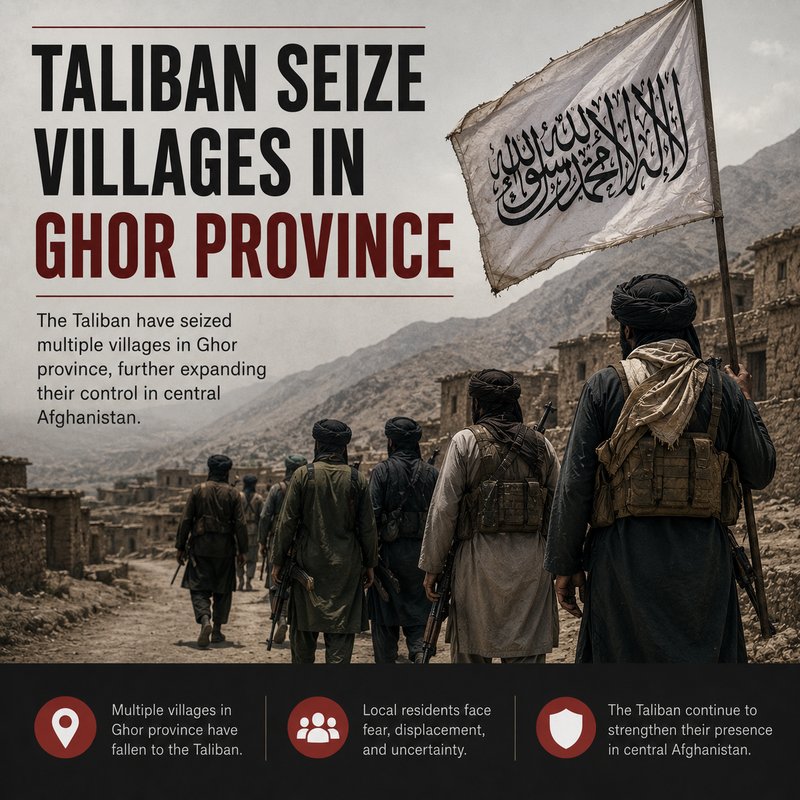 Taliban Seize Villages in Ghor Province