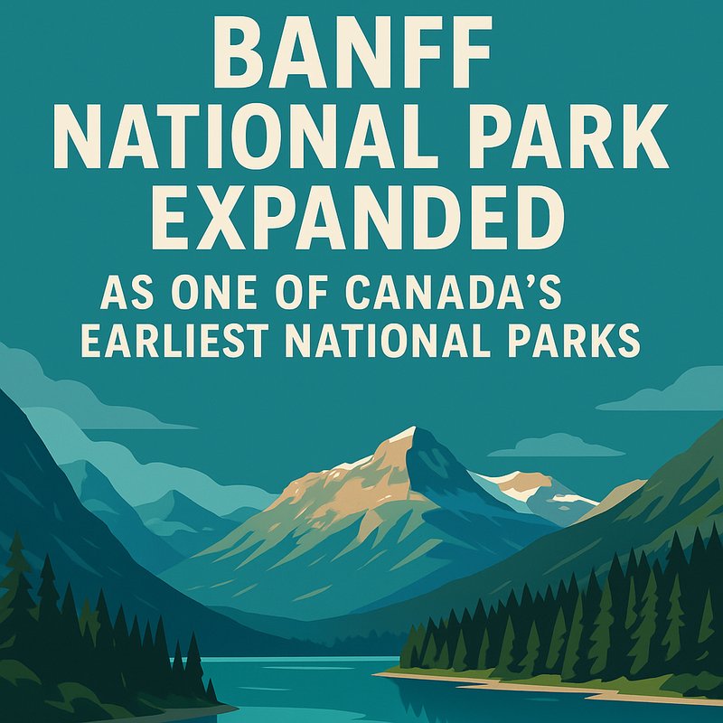 Banff National Park expanded as one of Canada’s earliest national parks