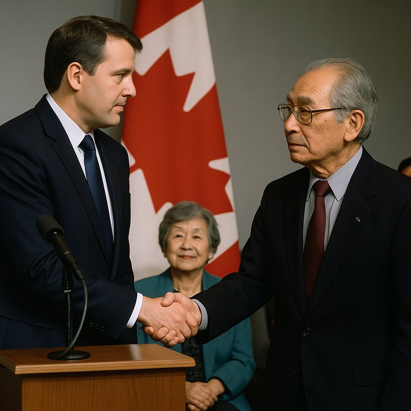 Canadian government apologizes to Japanese Canadians for wartime internment