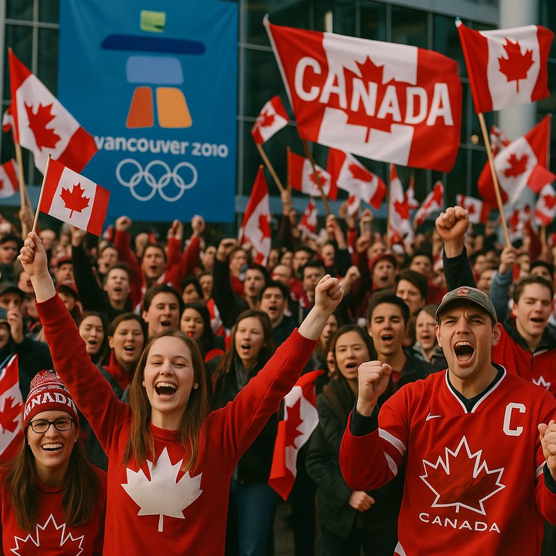 Vancouver celebrates the success of the Winter Olympics