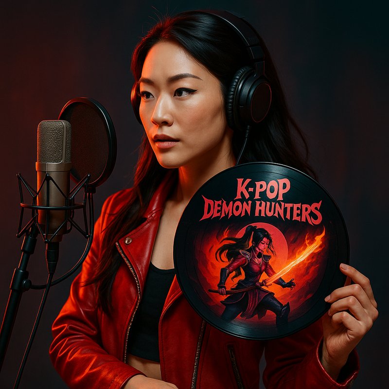 Arden Cho and 'KPop Demon Hunters' Record