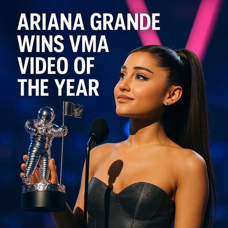 Ariana Grande Wins VMA Video of the Year