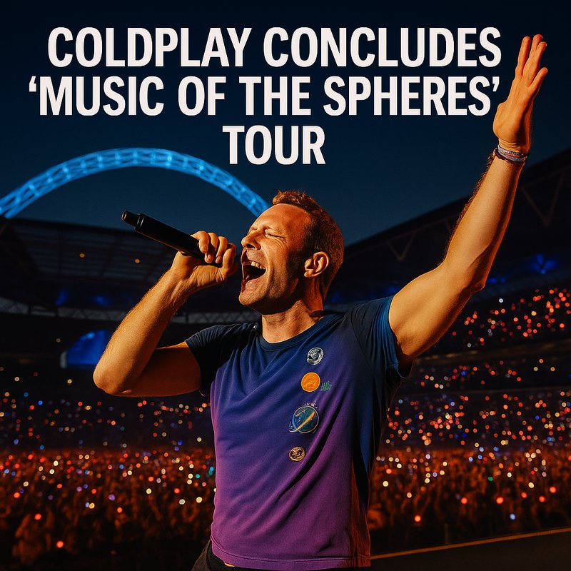 Coldplay Concludes 'Music of the Spheres' Tour