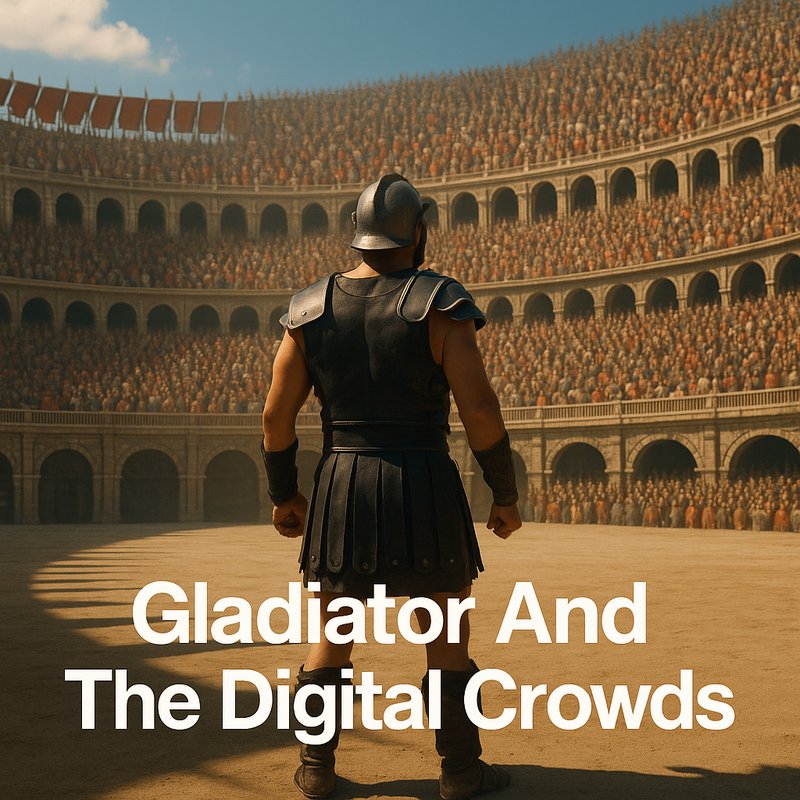 Gladiator and the Digital Crowds