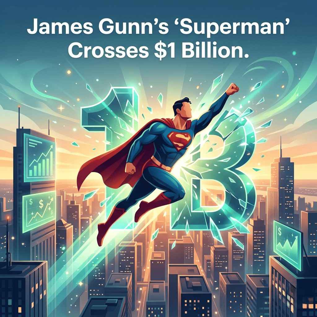 James Gunn’s 'Superman' Crosses $1 Billion