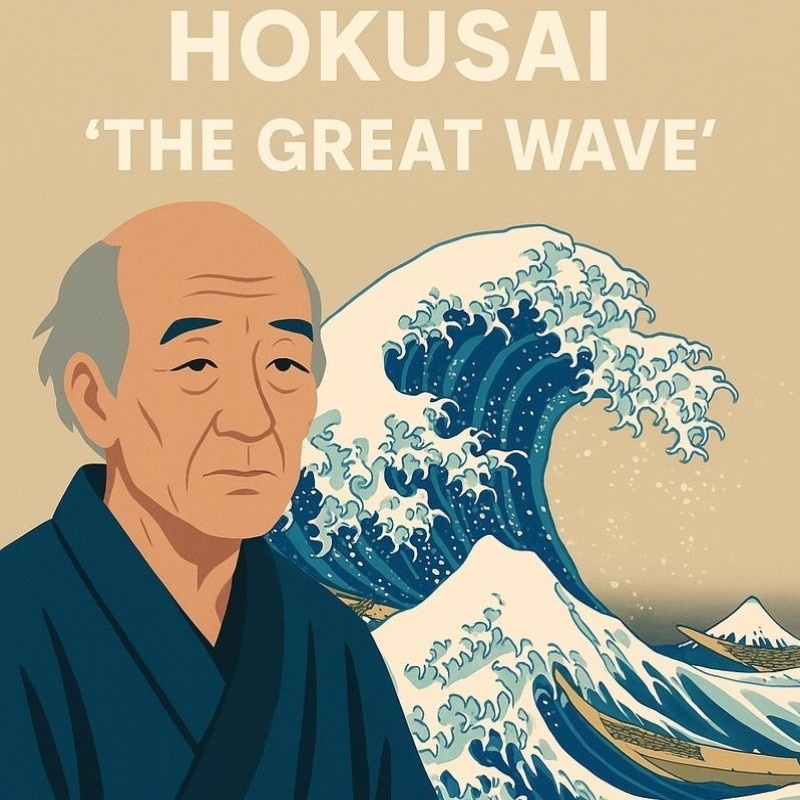 Katsushika Hokusai and 'The Great Wave'