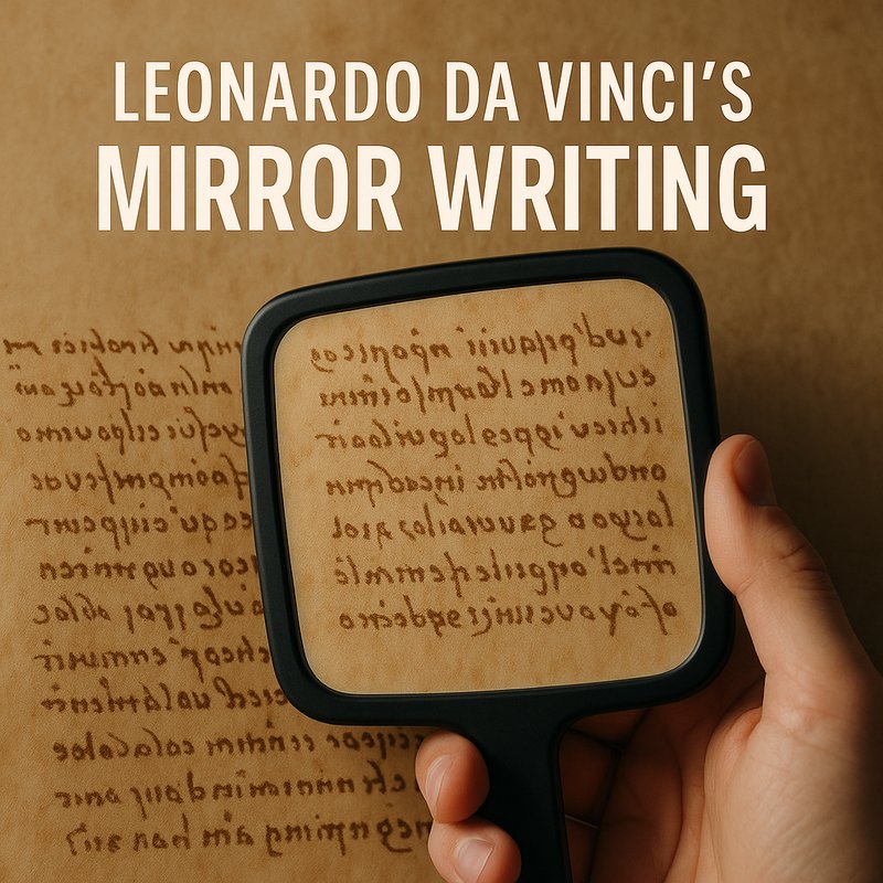 Leonardo da Vinci's Mirror Writing