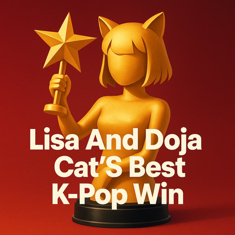 LISA and Doja Cat's Best K-Pop Win