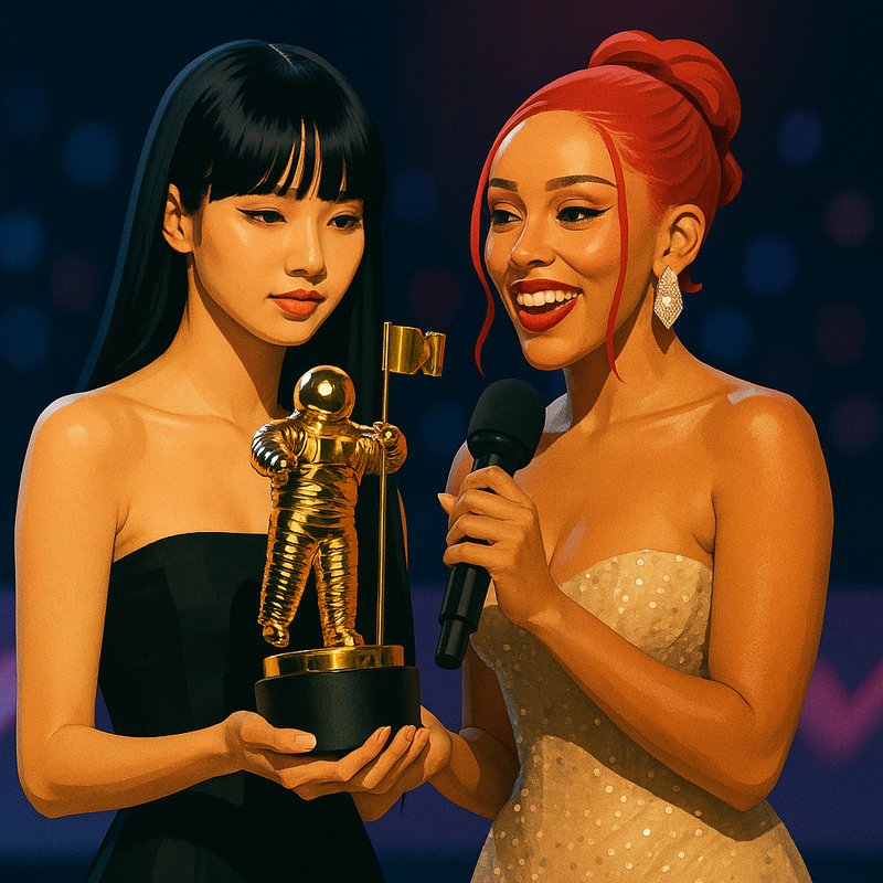 LISA and Doja Cat Win Best K-Pop VMA