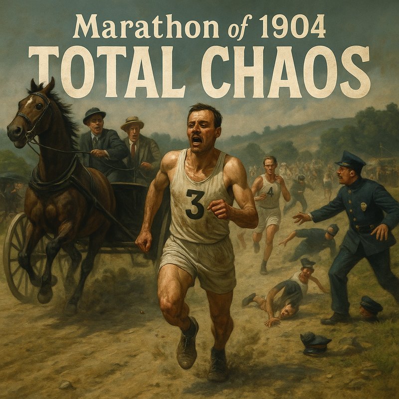 The Marathon of 1904: Total Chaos