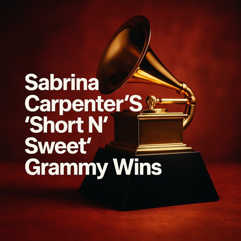 Sabrina Carpenter's 'Short n' Sweet' Grammy Wins