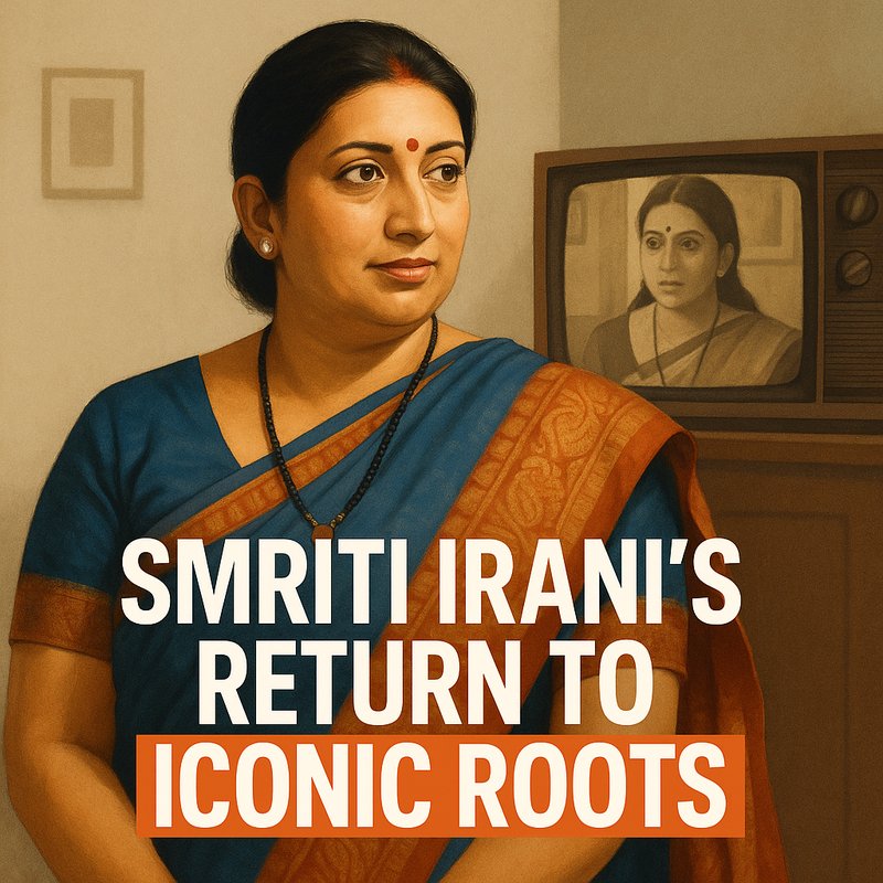 Smriti Irani's Return to Iconic Roots