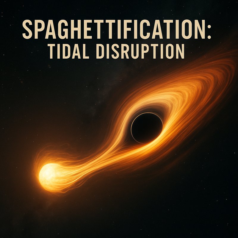 Spaghettification: Tidal Disruption