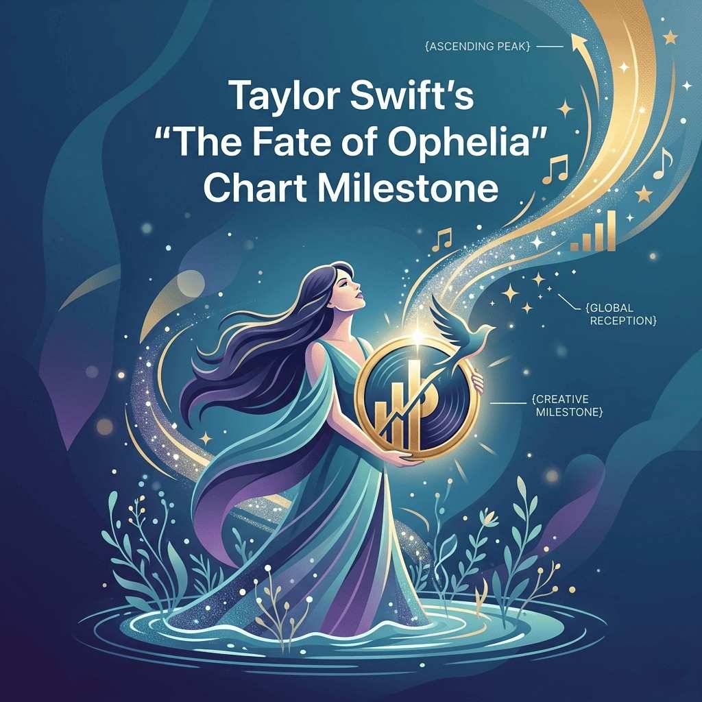 Taylor Swift's 'The Fate of Ophelia' Chart Milestone