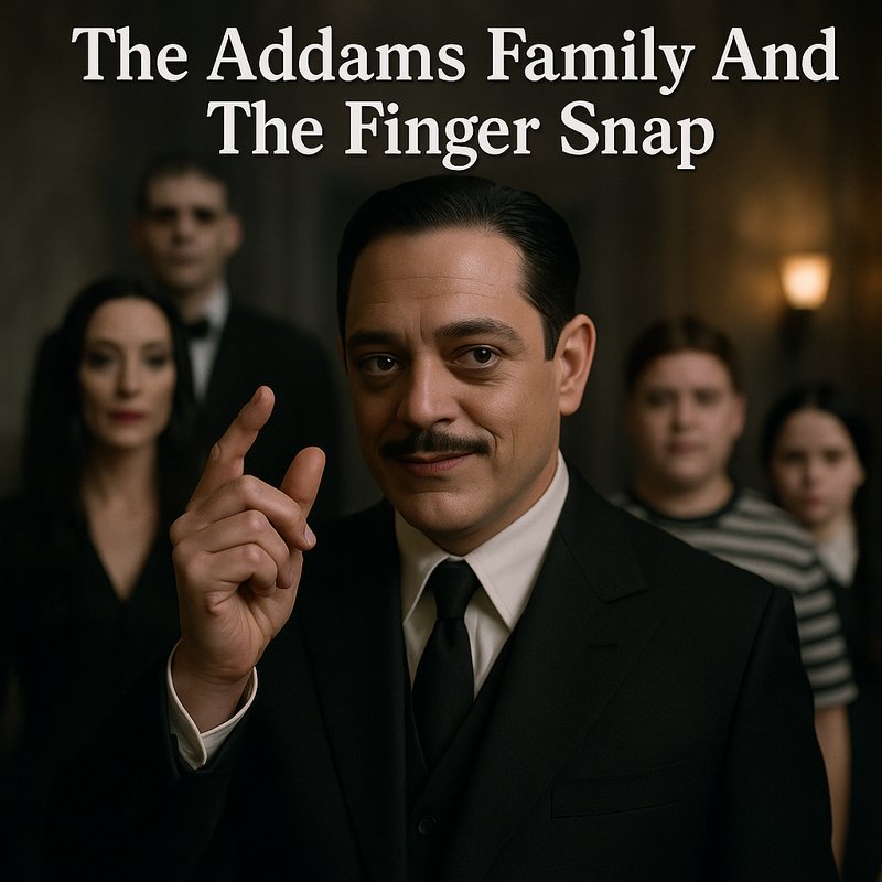 The Addams Family and the Finger Snap