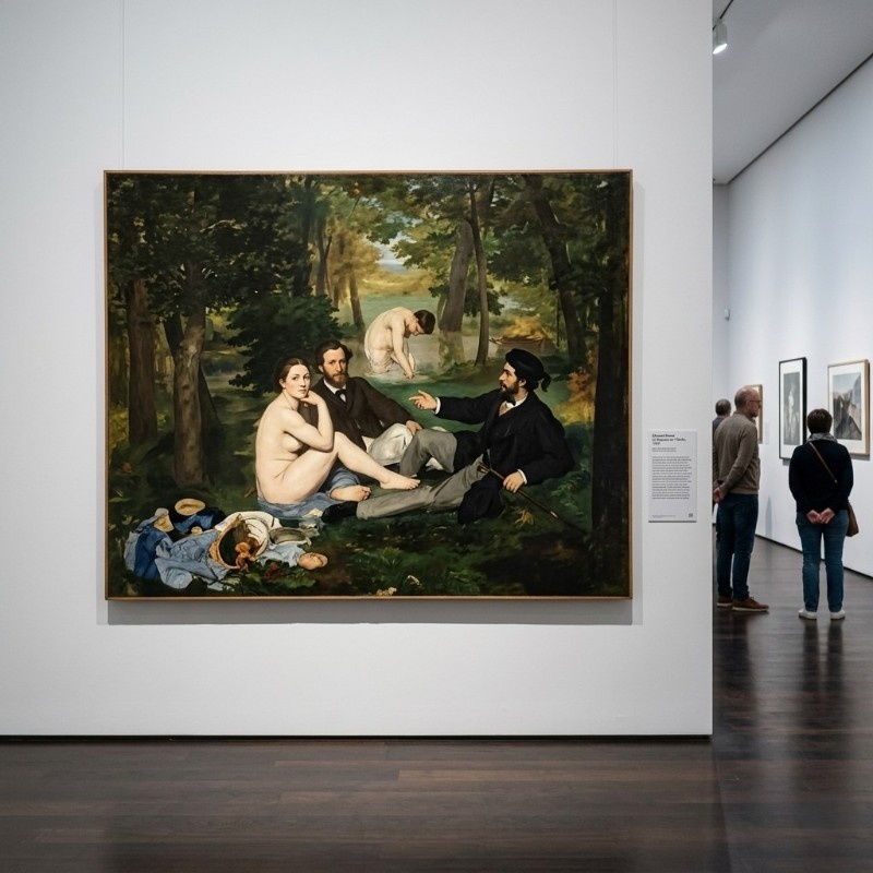 The Controversy of 'Le Déjeuner sur l'herbe'