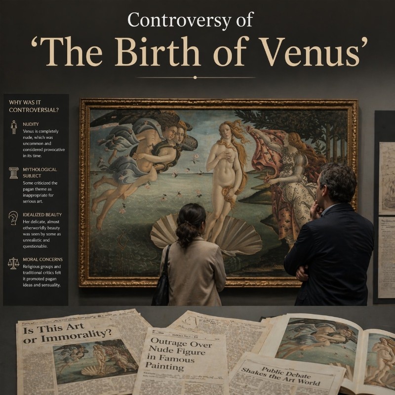 The Controversy of 'The Birth of Venus'