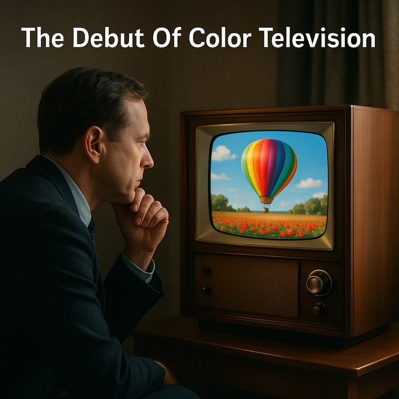 The Debut of Color Television