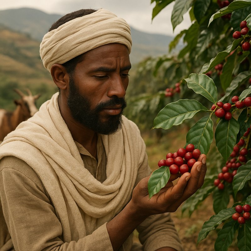 The Discovery of Coffee in Ethiopia