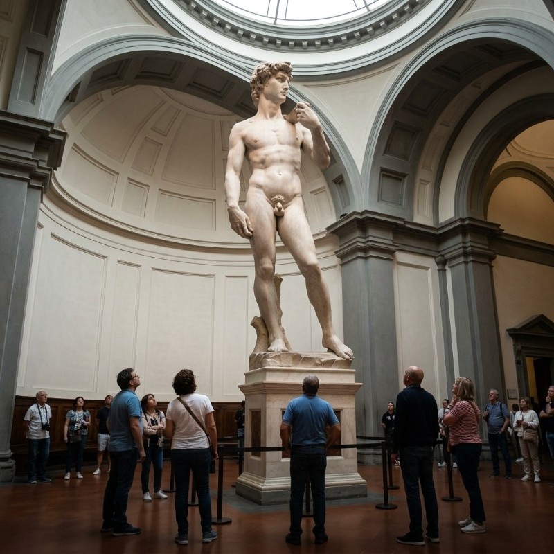 The Enormous Scale of Michelangelo's David