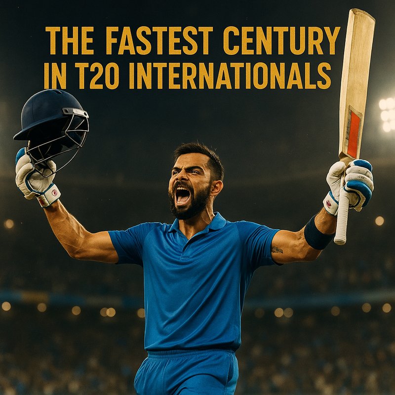 The Fastest Century in T20 Internationals