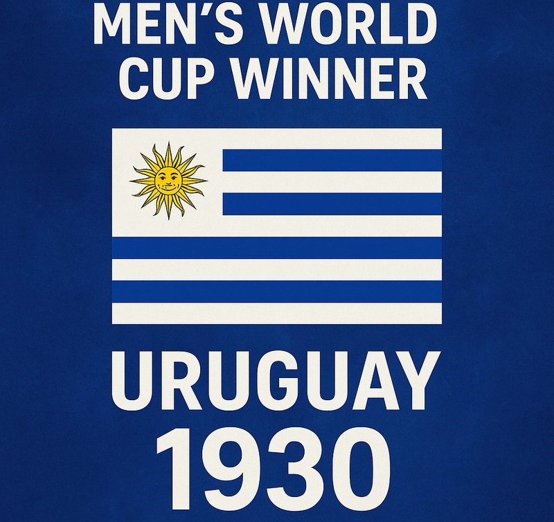 The First Men's World Cup Winner