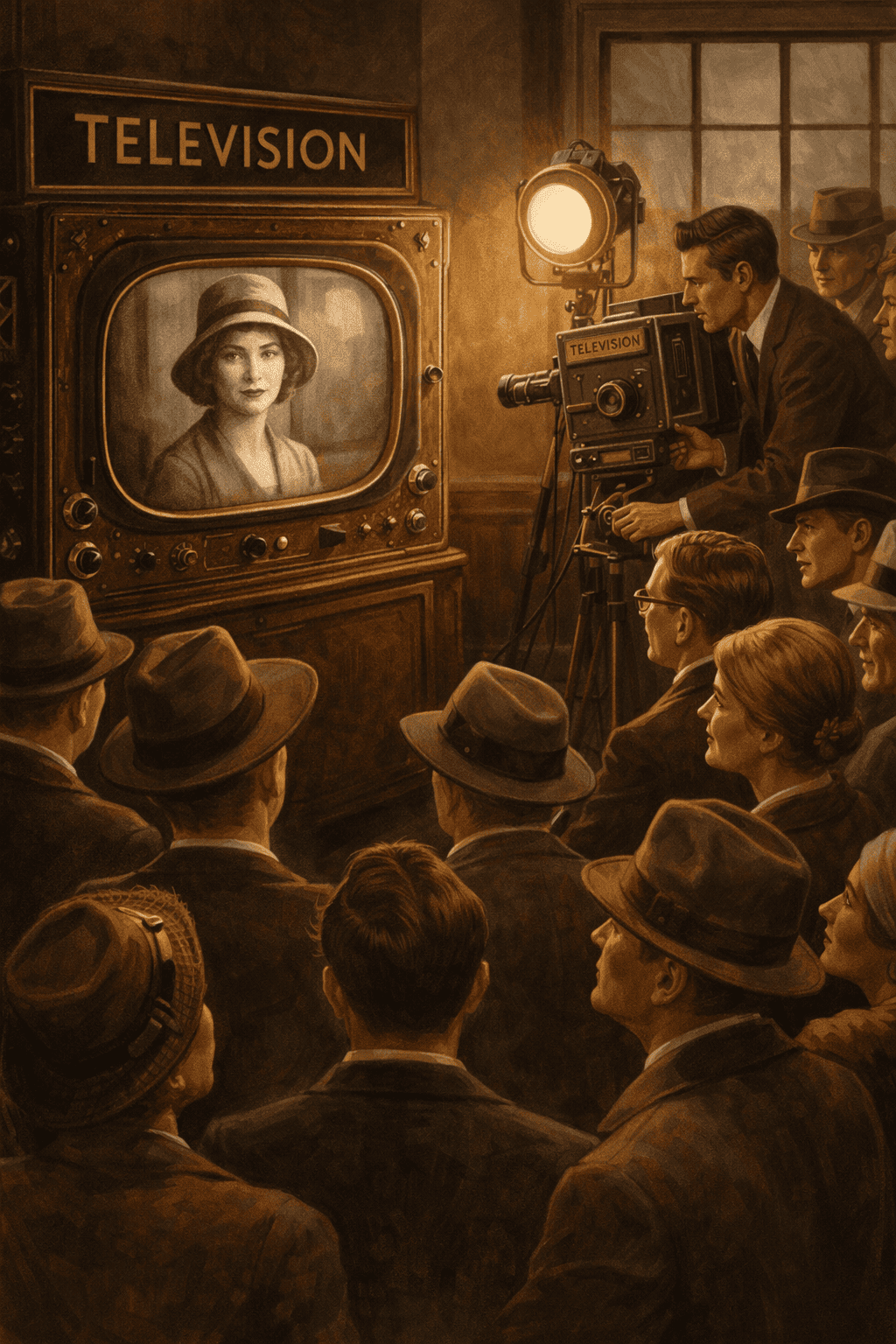 The First Public Demonstration of Television