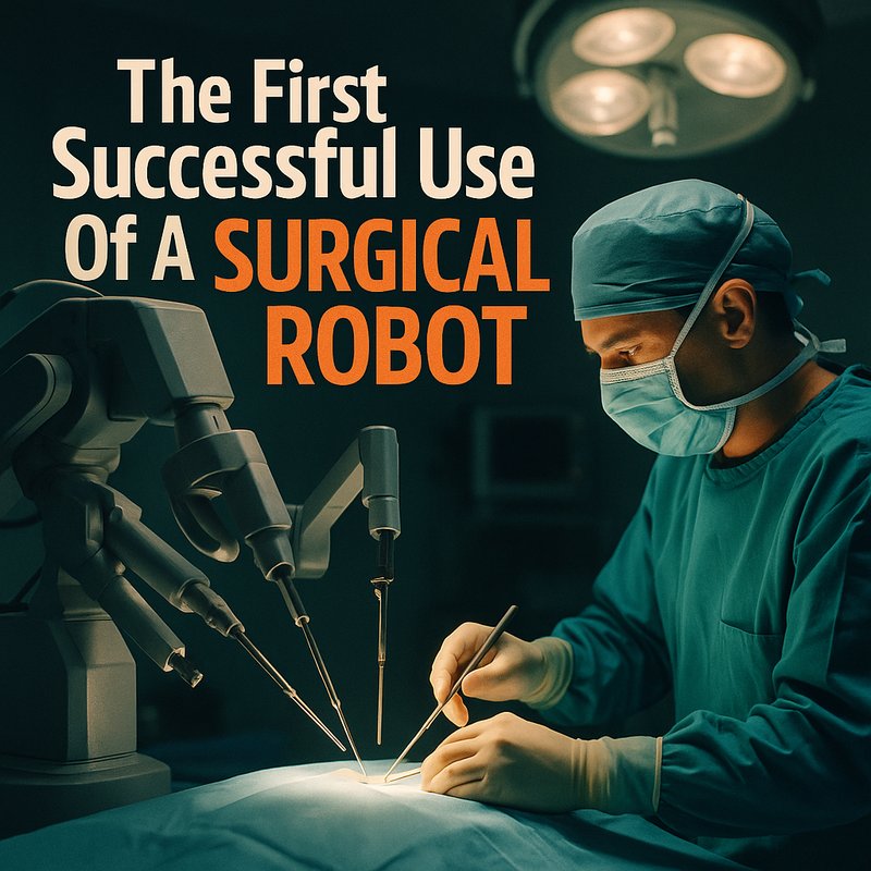 The First Successful Use of a Surgical Robot
