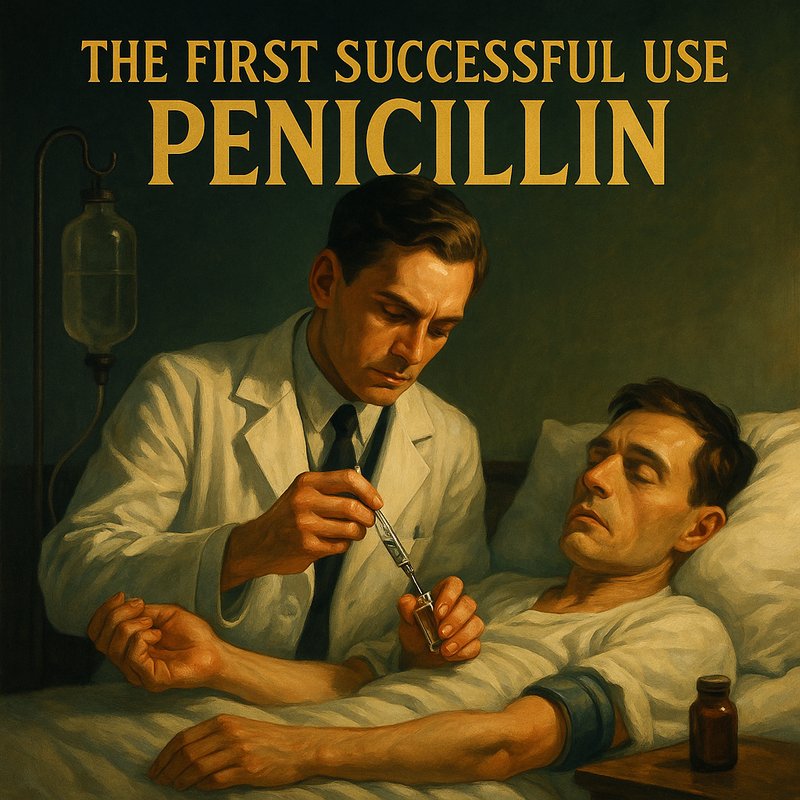 The First Successful Use of Penicillin