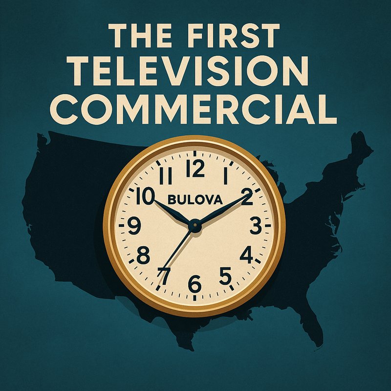 The First Television Commercial