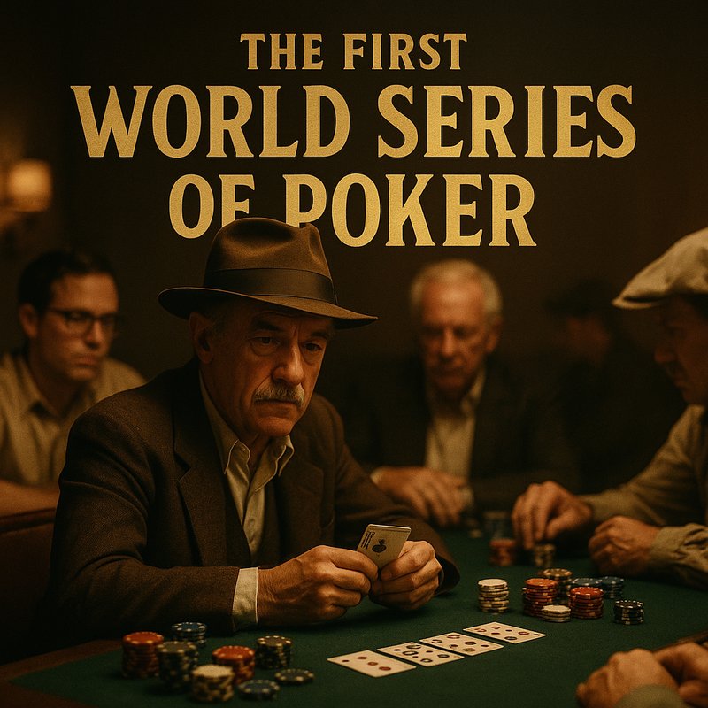 The First World Series of Poker