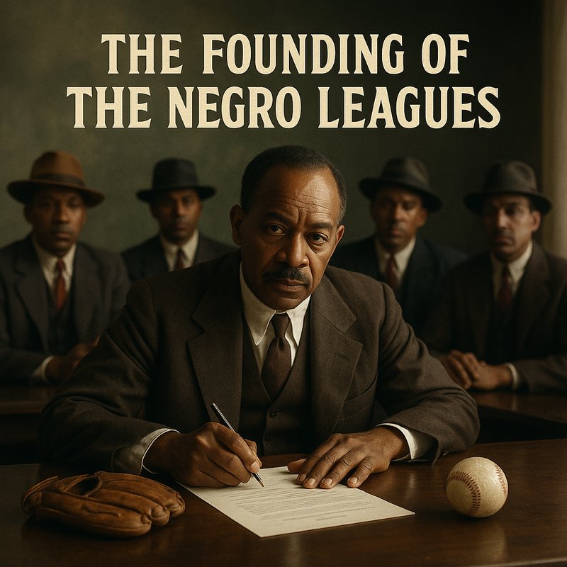 The Founding of the Negro Leagues