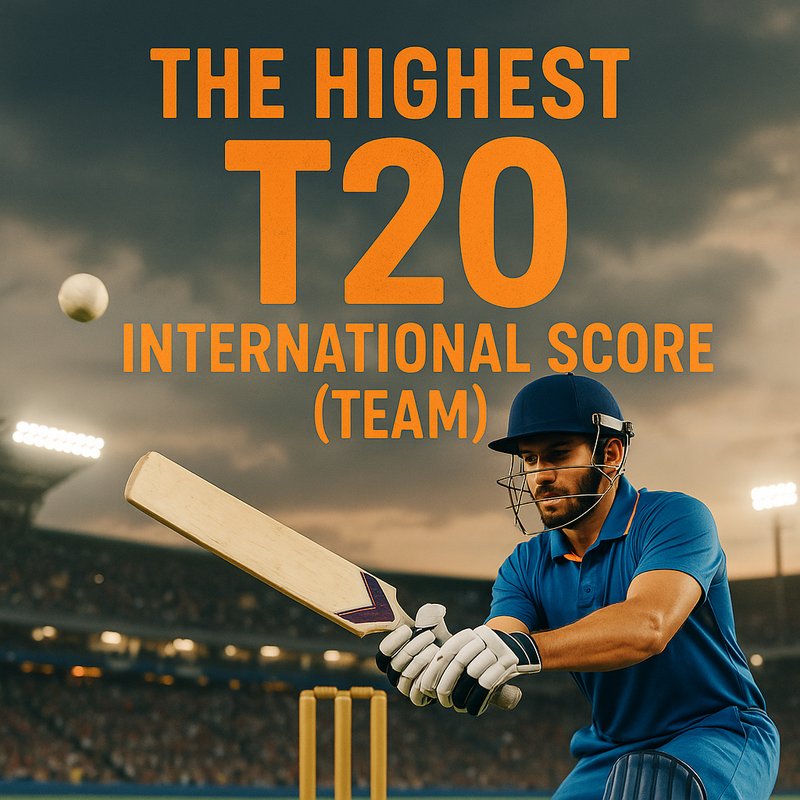 The Highest T20 International Score (Team)