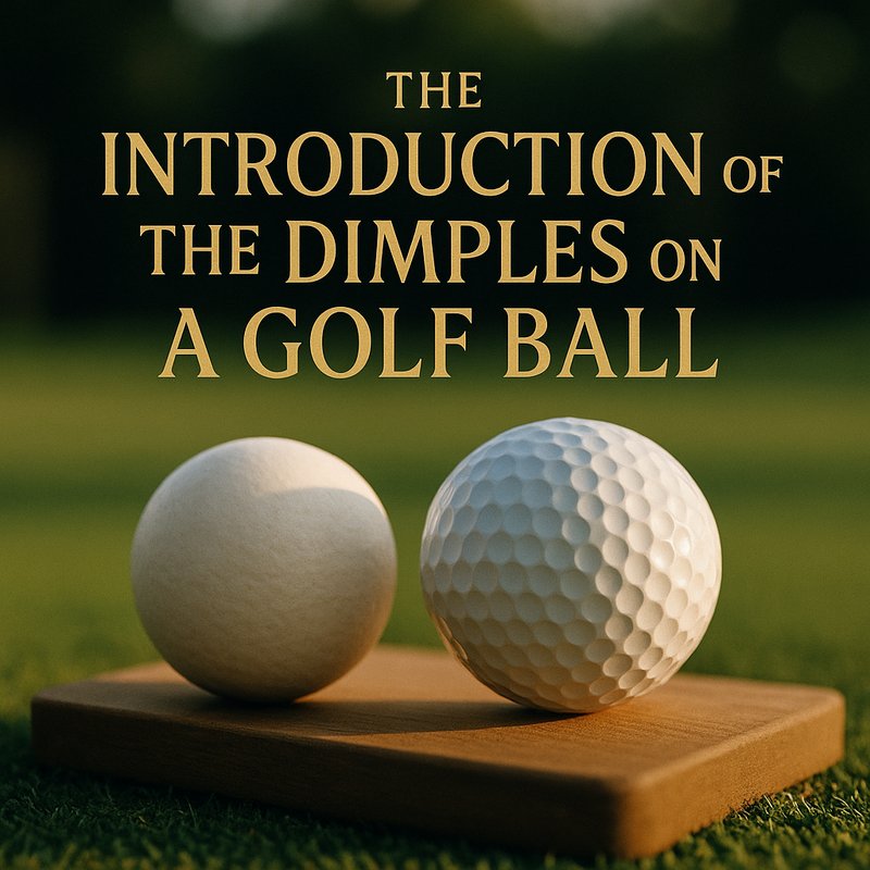 The Introduction of the Dimples on a Golf Ball