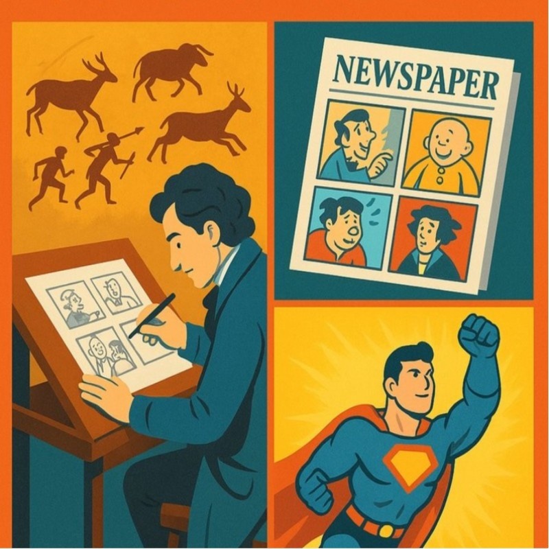 The Invention of the Comic Strip